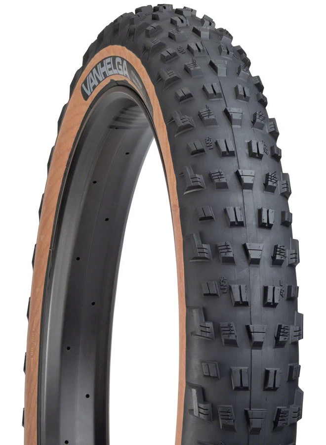 45NRTH Vanhelga Tire - 27.5 X 4 Tubeless Folding Black/Tan 60tpi 4 45NRTH Vanhelga Tire - 27.5 X 4 Tubeless Folding Black/Tan 60tpi - Image 2
