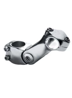 49N ADJUSTABLE STEM - 1-1/8" - 25.4 Bar -125mm Reach SILVER -Sports Equipment Shop 49n 49n adjustable stem 1 1 8 254 bar 125mm reach 2