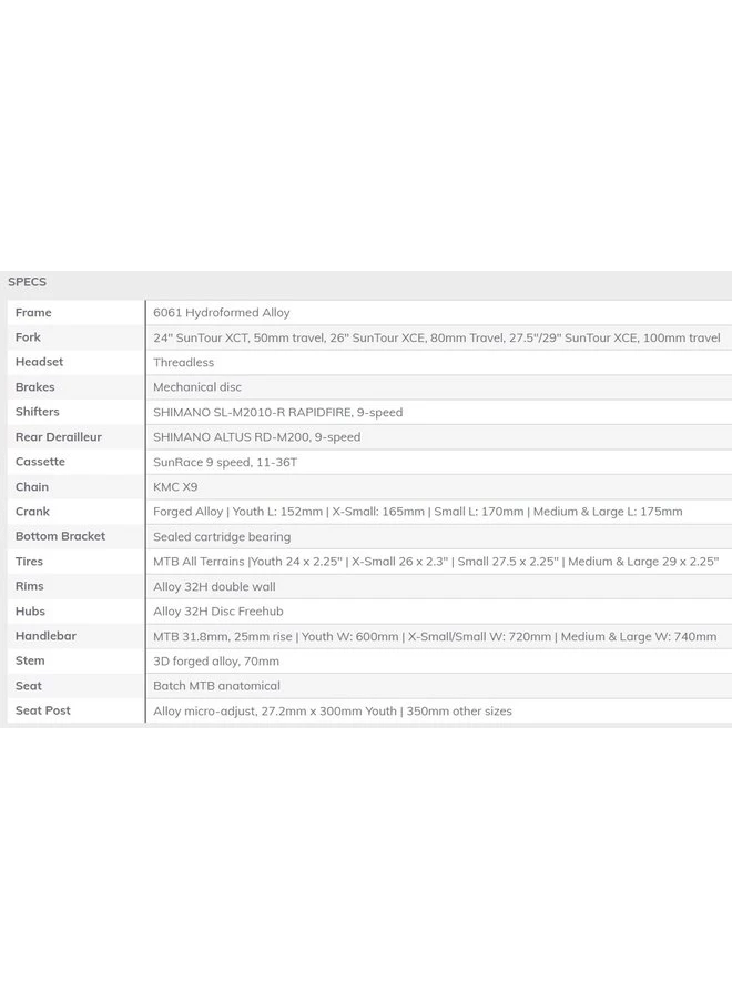 2022 BATCH BICYCLES 24" MTB DISC BIKE OLIVE 6 2022 BATCH BICYCLES 24" MTB DISC BIKE OLIVE - Image 4