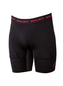BAUER S19 ESSENTIAL COMPRESSION JOCK SHORT JR (Yth)