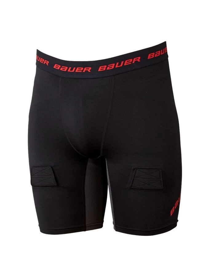 BAUER S19 ESSENTIAL COMPRESSION JOCK SHORT JR (Yth) 3 BAUER S19 ESSENTIAL COMPRESSION JOCK SHORT JR (Yth)