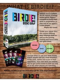 BIRDIE DISC GOLF BOARD GAME -Sports Equipment Shop birdie birdie disc golf board game 6