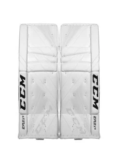 2021 CCM GP EXTREME FLEX 5 PRO GOALIE PADS 34+2 SR WHITE