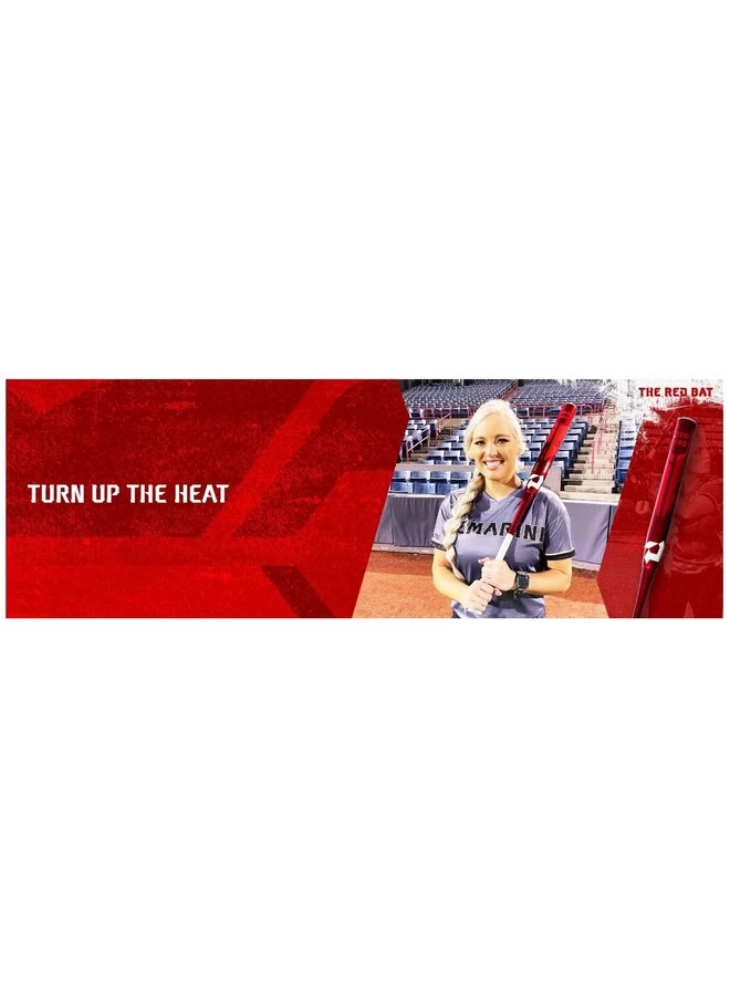 2023 DEMARINI NAUTALAI RED 13.5" SOFTBALL BAT 6 2023 DEMARINI NAUTALAI RED 13.5" SOFTBALL BAT - Image 4