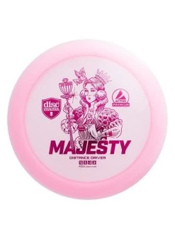 DISCMANIA ACTIVE PREMIUM DISC GOLF MAJESTY DISTANCE DRIVER PINK