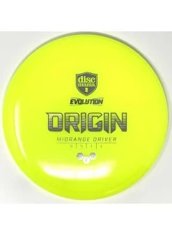 DISCMANIA EVOLUTION NEO DISC GOLF ORIGIN MID-RANGE DRIVER BRIGHT YELLOW