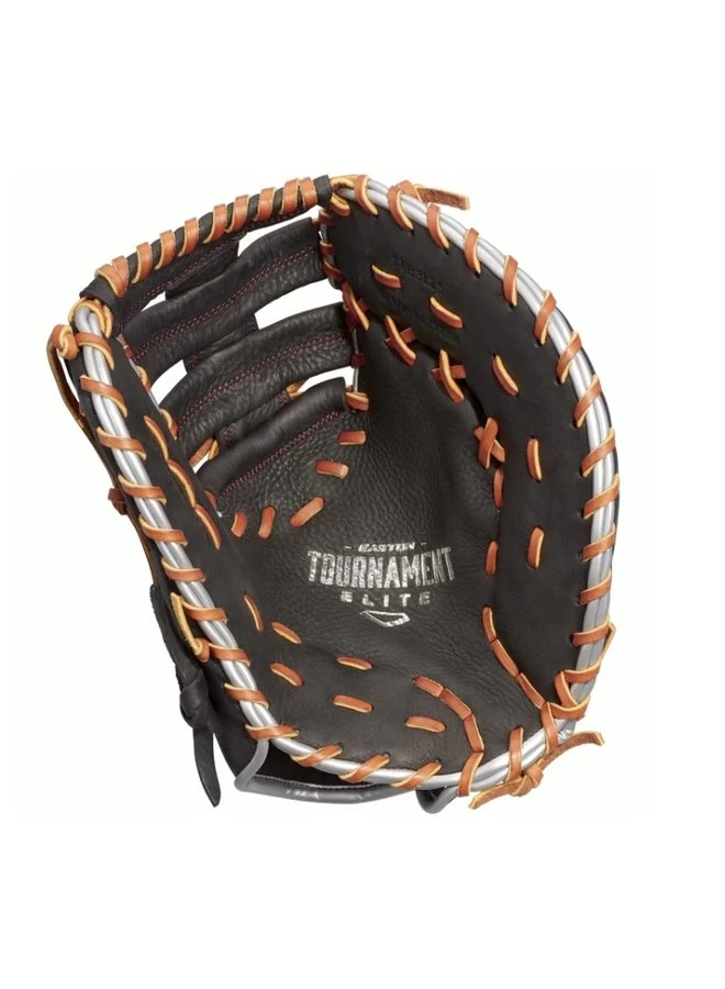 2023 EASTON TOURNAMENT ELITE 12.5" BASEBALL FIRST BASE MITT BLACK / BROWN 4 2023 EASTON TOURNAMENT ELITE 12.5" BASEBALL FIRST BASE MITT BLACK / BROWN - Image 2