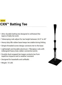 EASTON CXN BATTING TEE -Sports Equipment Shop easton easton cxn batting tee 2