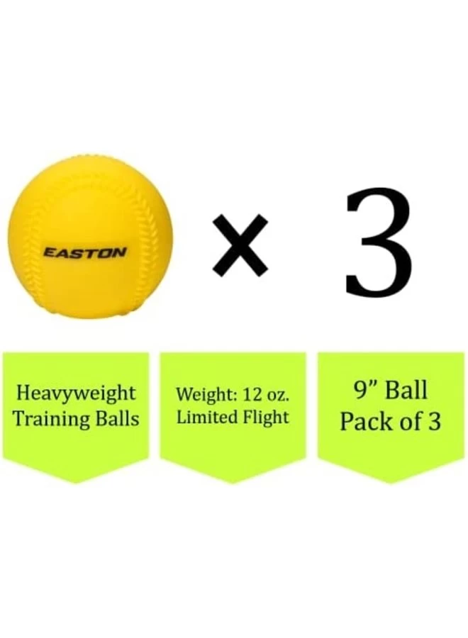EASTON HEAVYWEIGHT TRAINING BALL 3PK 4 EASTON HEAVYWEIGHT TRAINING BALL 3PK - Image 2