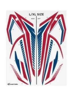 EASTON HELLCAT SOFTBALL HELMET DECAL KIT -Sports Equipment Shop easton easton hellcat softball helmet decal kit 5