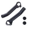 EVO, Alloy Bar Ends, Black, Pair