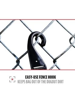 FRANKLIN PBATPACK BLACK/RED YOUTH -Sports Equipment Shop franklin franklin pbatpack black red youth 4