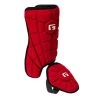 G-FORM PRO BATTERS LEG GUARD RED LEFT HAND BATTER