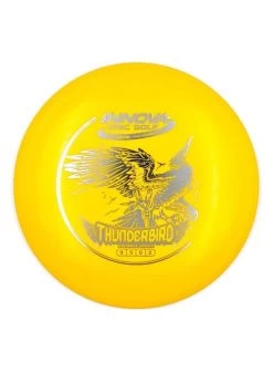 INNOVA DISC GOLF DX THUNDERBIRD DISTANCE DRIVER YELLOW