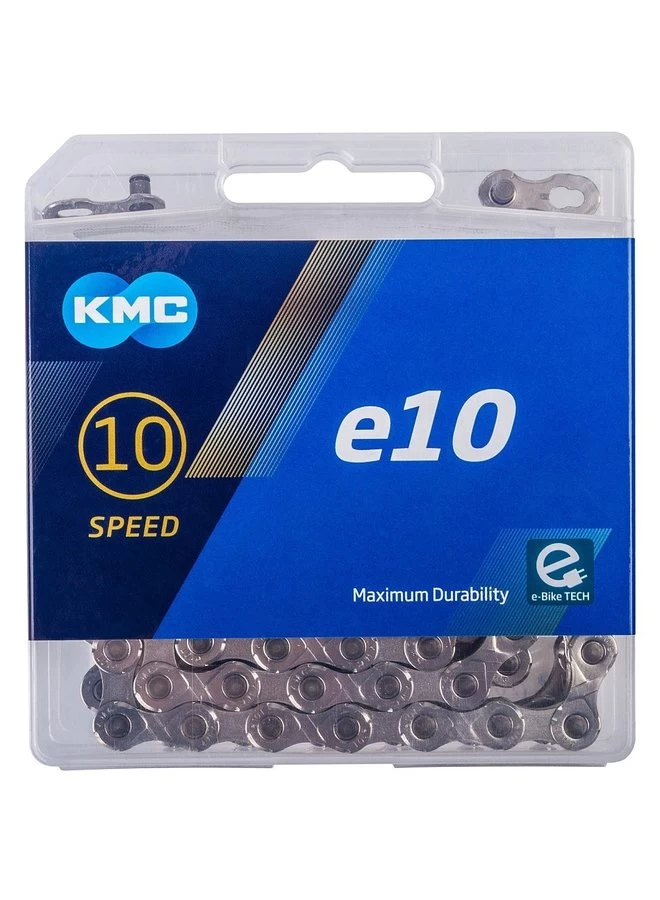 KMC Chain E10 Silver X136L, 10 Speed, E-Bike Chain 3 KMC Chain E10 Silver X136L, 10 Speed, E-Bike Chain