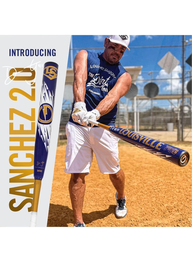 LOUISVILLE SLUGGER 2023 LOUISVILLE GENESIS SANCHEZ 2.0 USSSA 2PC 7 LOUISVILLE SLUGGER 2023 LOUISVILLE GENESIS SANCHEZ 2.0 USSSA 2PC - Image 5