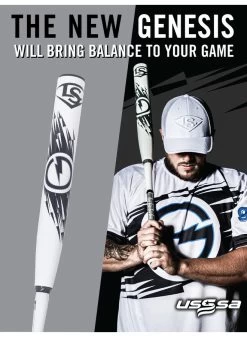 LOUISVILLE SLUGGER 2023 LOUISVILLE GENESIS WHITE LIGHTNING USSSA 2PC -Sports Equipment Shop louisville slugger 2023 louisville genesis white l 2