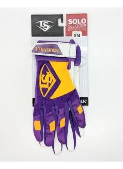 LOUISVILLE SLUGGER SOLO BATTING GLOVE AD