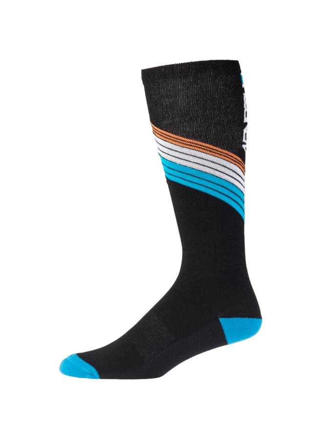 Mizuno 45NRTH MIDWEIGHT KNEE SOCK HOTLINE 4 Mizuno 45NRTH MIDWEIGHT KNEE SOCK HOTLINE - Image 2