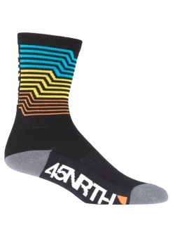 Mizuno 45NRTH MIDWEIGHT SOCK ELECTRIC RIFT 8 Mizuno 45NRTH MIDWEIGHT SOCK ELECTRIC RIFT -Sports Equipment Shop mizuno 45nrth midweight sock electric rift 2