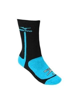 MIZUNO PERF HIGHLIGHTER CORE SOCK ADULT SMALL DIVA BLUE