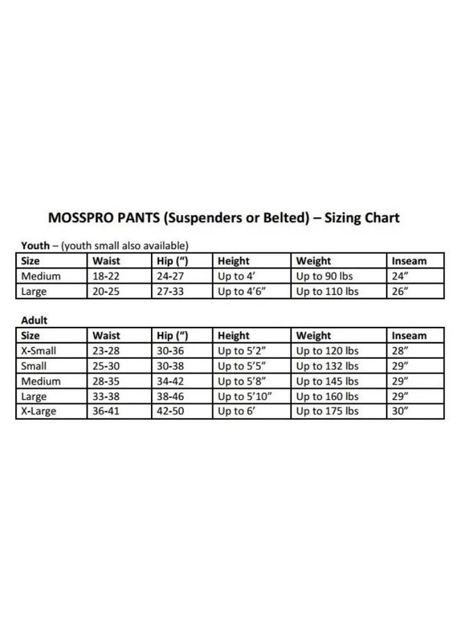 MOSSPRO BELTED PANT SENIOR 6 MOSSPRO BELTED PANT SENIOR - Image 4