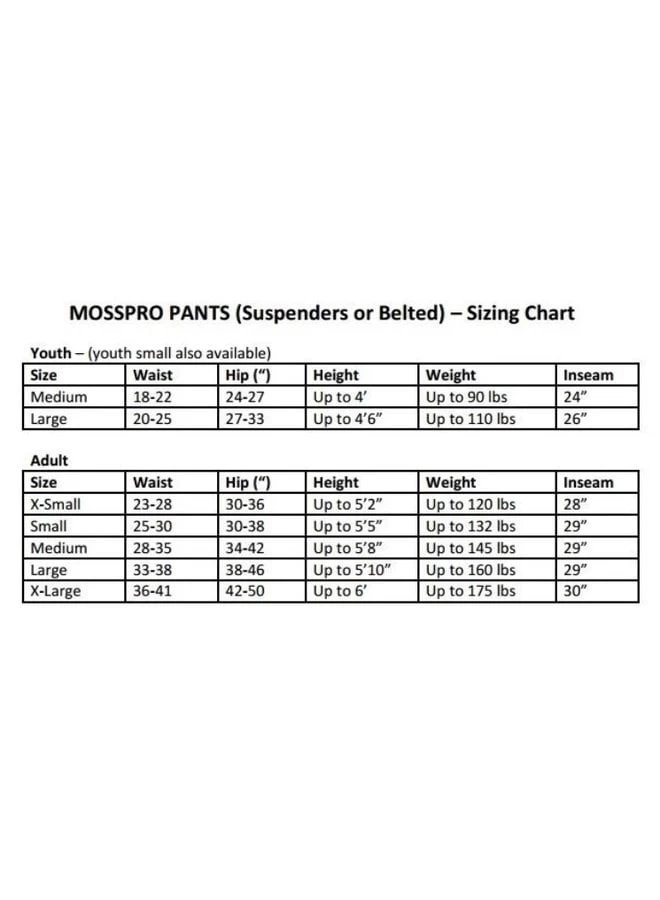 MOSSPRO BELTED PANT SENIOR 6 MOSSPRO BELTED PANT SENIOR - Image 4