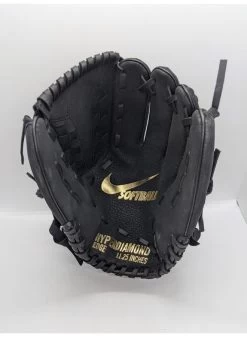 NIKE HYPERDIAMOND EDGE 11.25" SOFTBALL GLOVE BLACK RHT -Sports Equipment Shop nike nike hyperdiamond edge 1125 softball glove bl 2