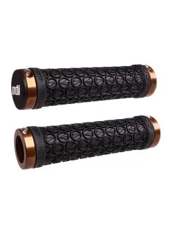 ODI, SDG Lock-On, Grips, 130mm, Black/Gold, Pair