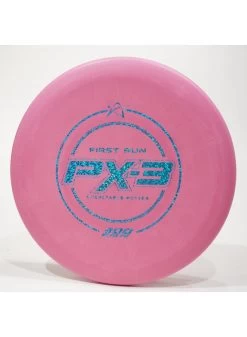 PRODIGY FIRST RUN PX-3 PUTTER 300 PLASTIC DISC GOLF PINK