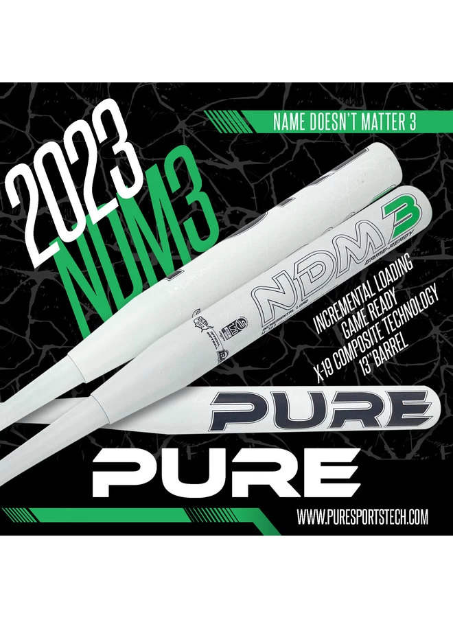 2023 SP BAT PURE NDM3 13" 2PC BMF USSSA 8 2023 SP BAT PURE NDM3 13" 2PC BMF USSSA - Image 6