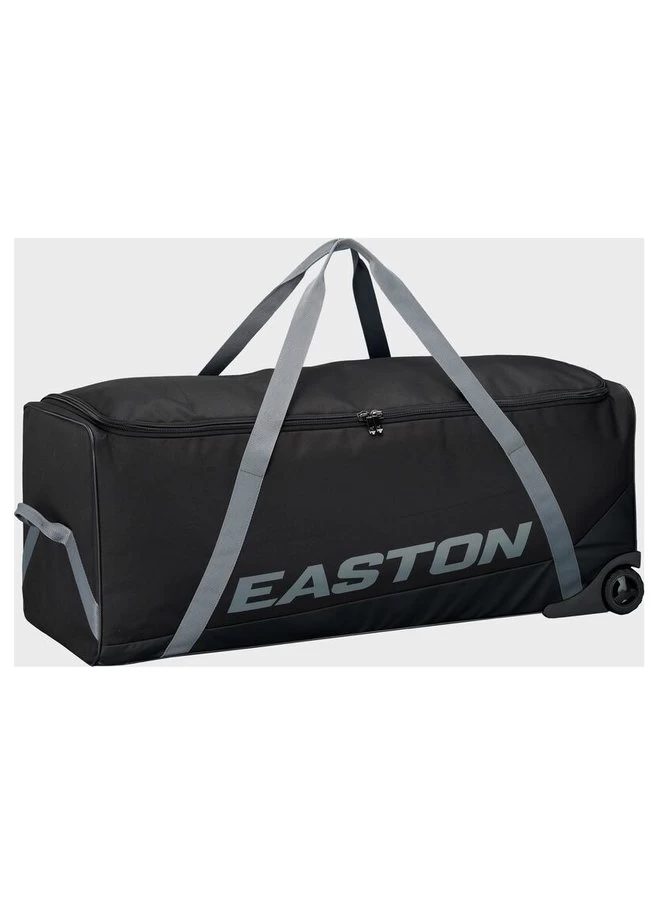 Rawlings EASTON TEAM WHEELED BASEBALL BAG BLACK 3 Rawlings EASTON TEAM WHEELED BASEBALL BAG BLACK