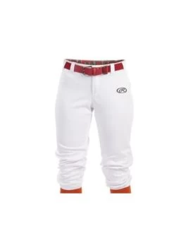 RAWLINGS GIRLS BELTED BALL PANTS