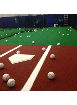 Sportwheels 12' X 6' Clay Batting Mat Pro (Lined) -Sports Equipment Shop sportwheels 12 x 6 clay batting mat pro lined 4