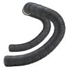 SUPACAZ SUAVE BAR TAPE - BLACK WITH SL PLUGS . -Sports Equipment Shop supacaz supacaz suave bar tape black with sl plugs