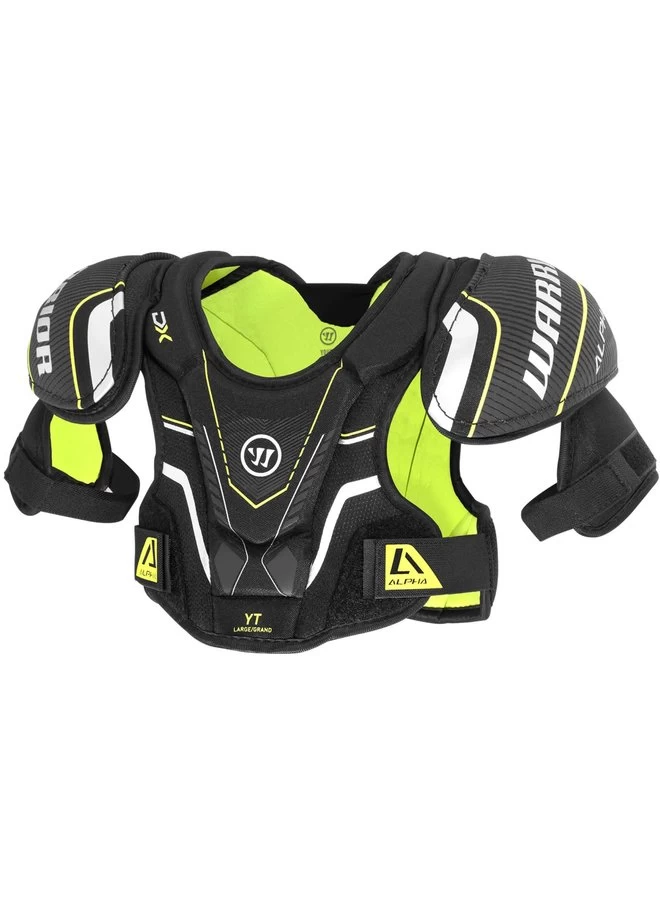 2019 WARRIOR SP ALPHA DX YOUTH SHOULDER PADS 3 2019 WARRIOR SP ALPHA DX YOUTH SHOULDER PADS