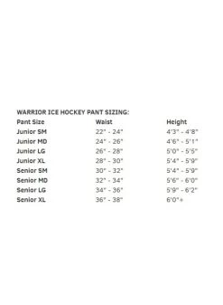 2020 WARRIOR HP COVERT QRE 20 PRO PANT JR -Sports Equipment Shop warrior 2020 warrior hp covert qre 20 pro pant jr 4