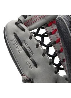 2021 WILSON A2000 PEDROIA FIT PF92 12.25" GREY-BLACK SNAKESKIN BALL GLOVE LHT -Sports Equipment Shop wilson 2021 wilson a2000 pedroia fit pf92 1225 gre 3