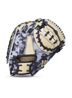 2022 WILSON A2000 CM33 CATCHERS MITT GOTM OCT BLACK CAMO