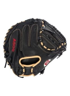 2022 WILSON A500 BALL GLOVE CM 32" BLACK-BLONDE-RED RHT