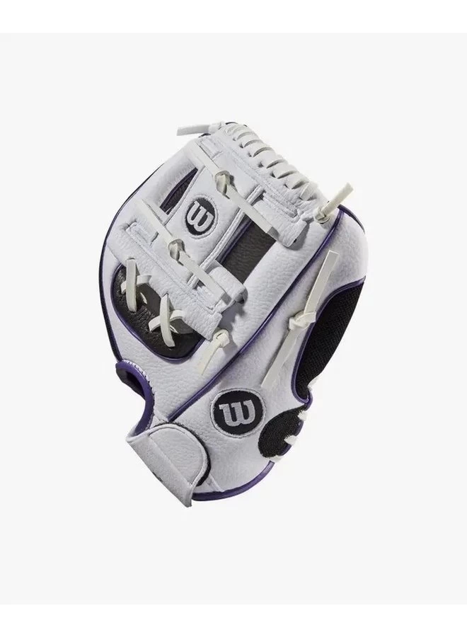 2023 WILSON A200 10" WHITE / BLACK / PURPLE 5 2023 WILSON A200 10" WHITE / BLACK / PURPLE - Image 3