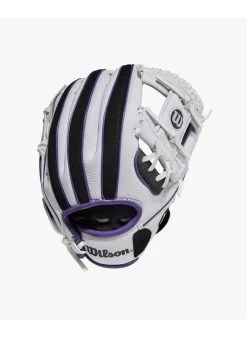 2023 WILSON A200 10" WHITE / BLACK / PURPLE