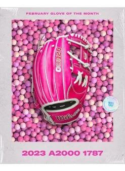 2023 WILSON A2000 1787 GLOVE 11.75" GLOVE GOTM FEB VALENTINE 13 2023 WILSON A2000 1787 GLOVE 11.75" GLOVE GOTM FEB VALENTINE -Sports Equipment Shop wilson 2023 wilson a2000 1787 glove 1175 glove got 5