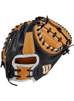 2023 WILSON A2K M1D W/SUPERSNAKESKIN (C) CM 33.5" VINTAGE TAN-BLACKSSS-WHITE